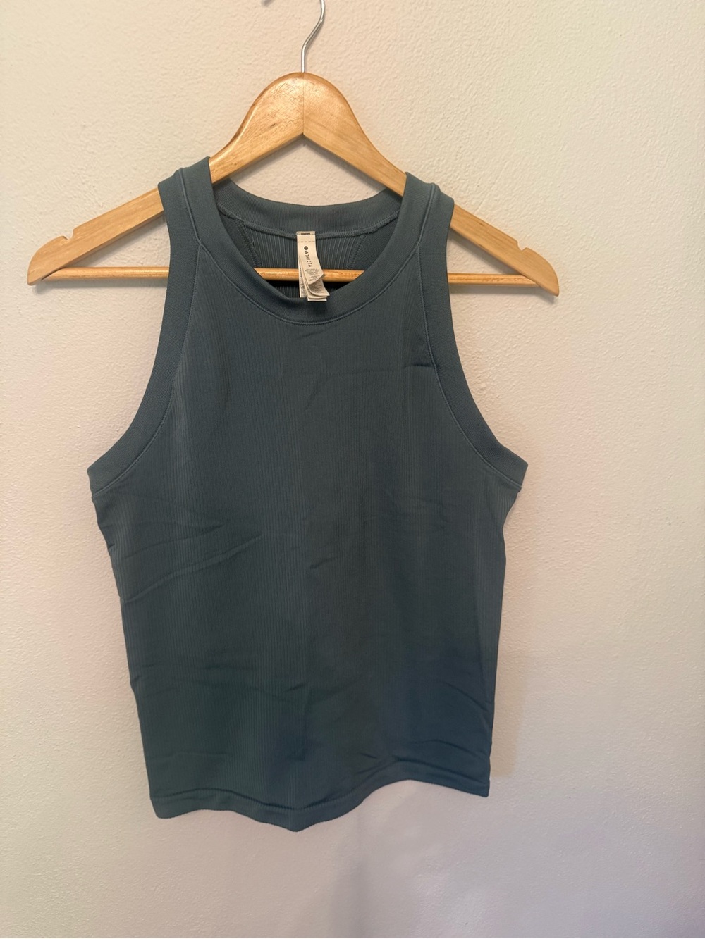 Athleta Ribbed Tank Top - Deep Teal